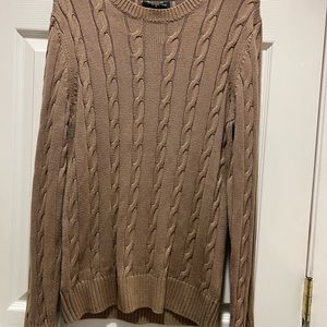 BANANA REPUBLIC Cable-Knit Crew-Neck Sweater size s